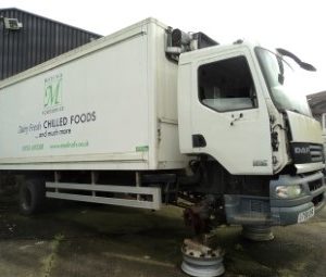 2008 DAF LF55-180Ti Boxvan, BREAKING