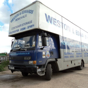 1998 Daf 45-160Ti , 21ft Luton, Manual pump