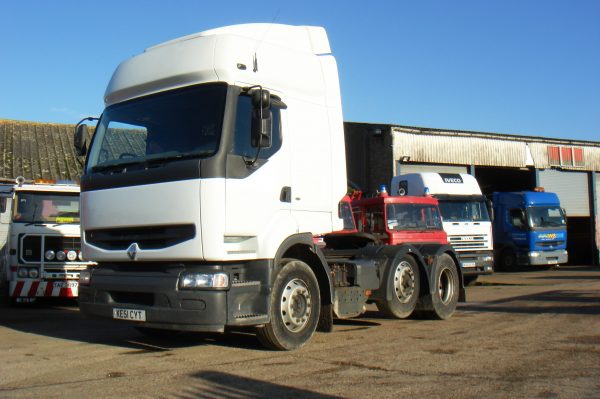 Renault Premium 420CDi 6x2 high roof, 6x2, midlift, ZF 16 speed