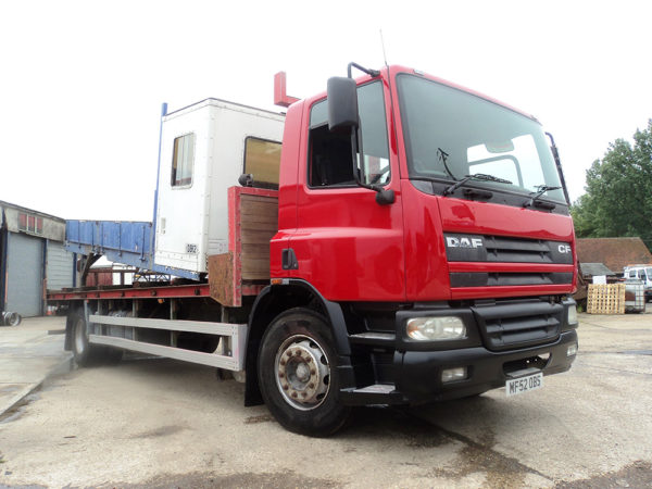 2002 Daf CF 65.220 25ft Flatbed - Image 3