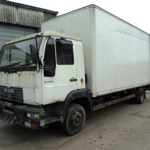 Breaking 2002 MAN LE 150 7.5T, 20ft alloy box van and tailift