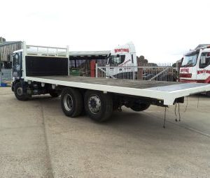 2003 ERF ECS 280 27 Ft Chassis Cab, 6X2, Rear Lift, Day Cab