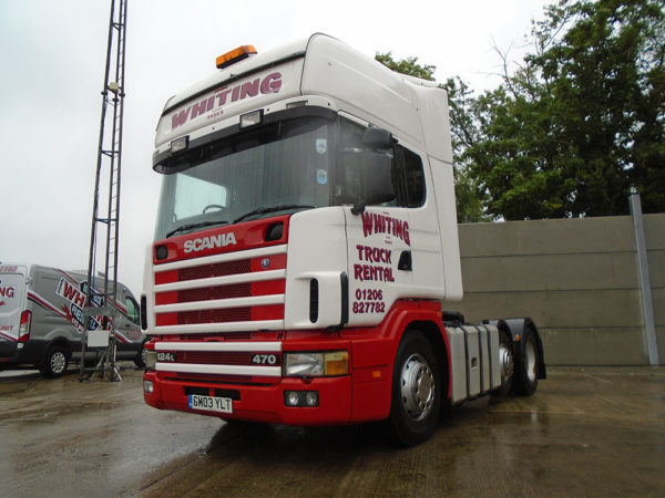 2003 Scania R124 470 Topline Classic, 6x2, Mini Lift, 3 Pedal Opticruise