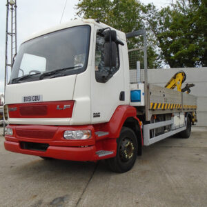 2002 DAF LF55-180Ti 13Ton,22ft Dropside,Atlas 60-1 crane