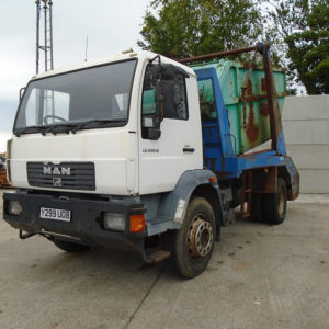 2001 Man LE220 Telehoist Skip Unit