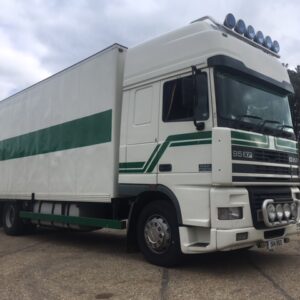 1998/S DAF XF 380 Superspace Cab 4x2 24ft Boxvan