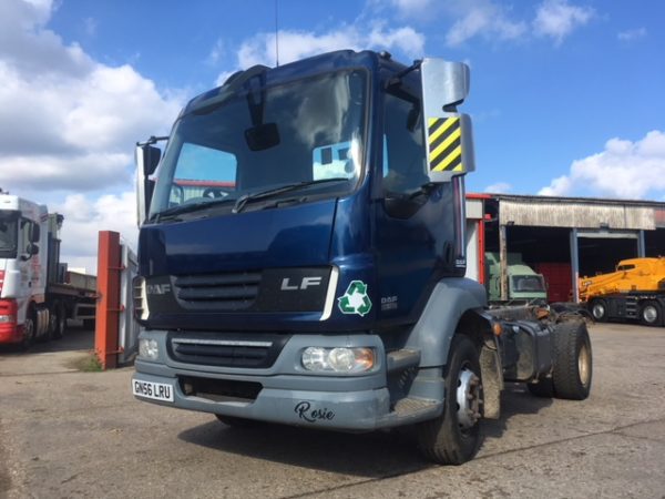 2007 (56) DAF Lf 55 180 Skip and Tipper Chassis Cab 15ton