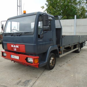 2002 MAN LC280 E Flatbed, Ideal Scaffold