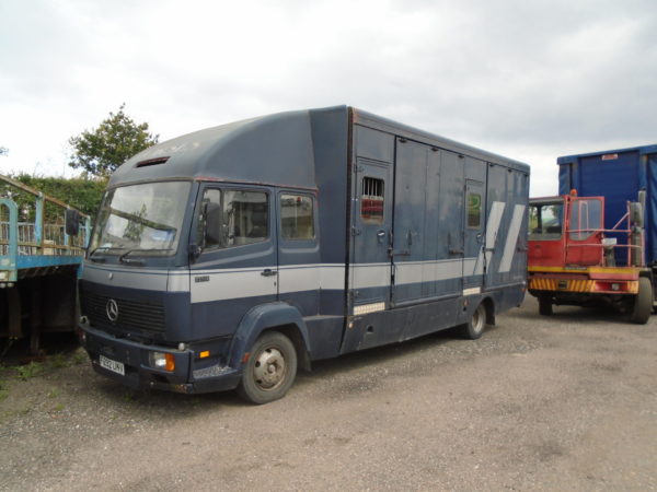 1988 Mercedes D14 Horsebox, Side Loading Doors
