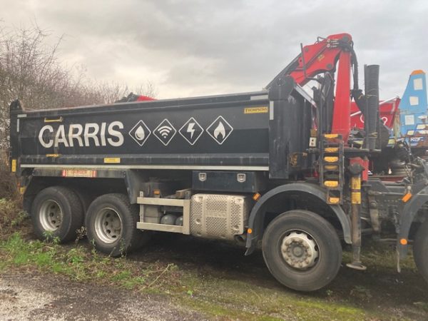 2018 IVECO TRAKKER 360 8 X 4 BREAKING