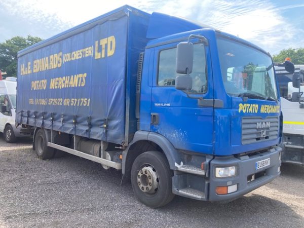 2008 MAN 15 240 C/S DAY CAB, 15T, 20FT TAUTLINE, ONE OWNER TIDY - Image 2
