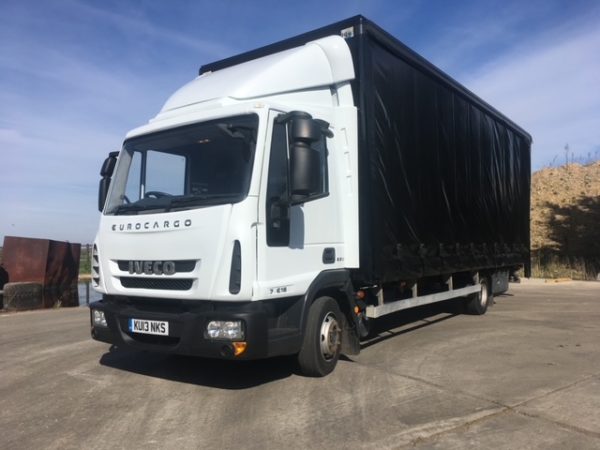 2013 IVECO EURO CARGO TAUTLINER 75E18 7.5 T C/S BARN DOORS, AUTO VERY TIDY LOW KMS - Image 2