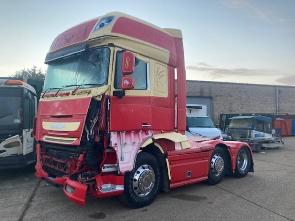 2014 Daf XF 510, 6 X 2 Euro 6, Manual BREAKING ALL PARTS AVAILABLE