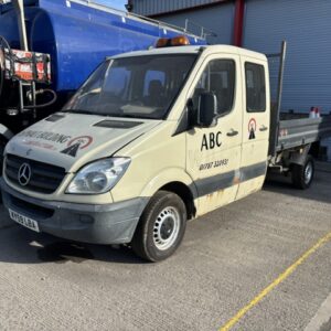 2009 Mercedes 311 CDI, crew cab, 3.5t Tipper, Manual **EXPORT ONLY**