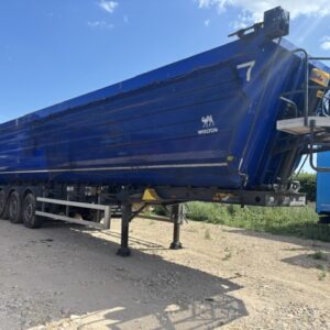 2025 Wielton Tri-axle Scrap Master Steel Tipping Trailer, Lift axle, Weigher, Gullwing sheet, Light Rear chassis damage ***EXPORT ONLY***